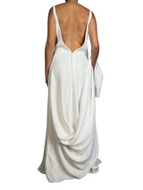 Vestido Blanco Botones