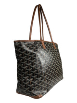 Cartera Goyardine Artois PM Noir Et Nat