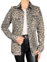 Sobrecamisa Denim Print