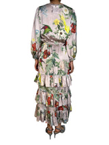 Vestido Lila Estampado