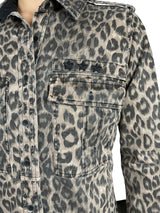 Sobrecamisa Denim Print