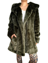 Abrigo Piel Sintética