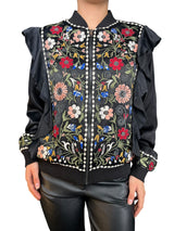 Chaqueta Bomber Bordada