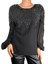 Blusa Pat Negro