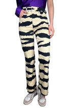 Jeans Ankle Flare Cebra