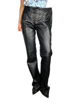 Pantalón Cuero Negro
