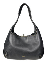 Cartera Rockstud Hobo Large