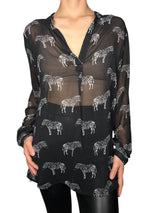 Blusa Traslucida