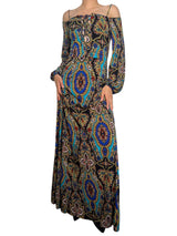 Vestido Estampado Multicolor