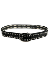 Cinturón Cuero Tachas