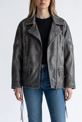 Chaqueta Estilo Biker