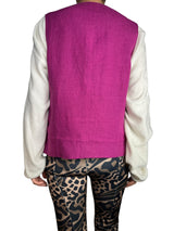 Gilet Uva Lino