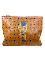 Bandolera Camel Monogram