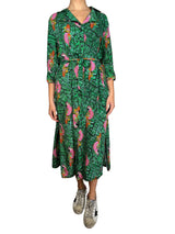 Vestido Verde Estampado