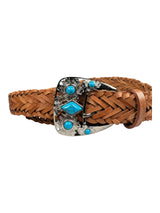 Cinturón Cuero Trenzado