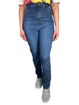 Jeans Tiro Alto Elasticado