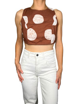 Crop Top Lunares