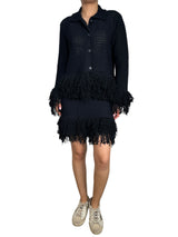 Set Punto Cuadrille Flecos