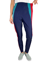 Leggings Rib Azul