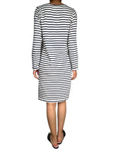 Vestido Manga Larga Rayas