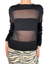 Sweater Detalles Traslúcidos