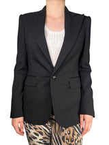 Blazer Negro Lana