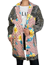 Chaqueta Print Multicolor Oversize