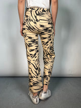 Pantalón Tela Elasticada Estampado