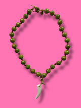 Collar Pistacho Colgante