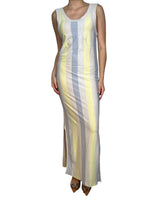 Vestido Franjas Multicolor