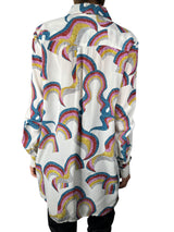 Blusa Seda Rainbow