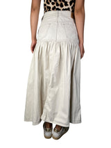 Falda Denim Ruedo Hueso Phalika