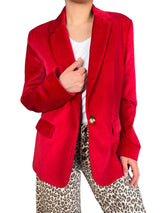 Blazer Red Velvet