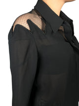 Blusa Hombros Traslucidos