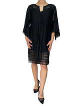 Vestido Calado de Encaje