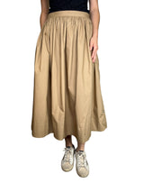 Falda Popelina Beige Siwi