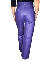 Pantalón Recto Cuero