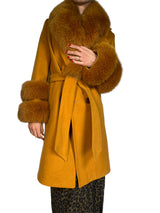 Abrigo Piel De Zorro