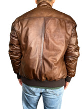 Chaqueta Cuero Parka Reversible