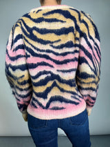 Sweater Cebra Colorful