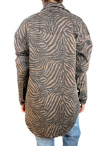 Sobrecamisa Chocolate Cebra