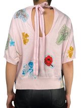 Polera Tejida Flores