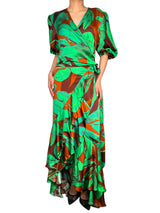 Vestido Placis Flores Multicolor