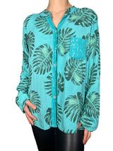 Blusa Palmeras Lentejuelas