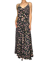 Vestido Remark Print Defile Seda