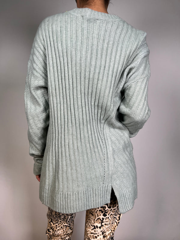 Sweater Fibra Metalizada
