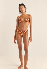 Top Chica Stripe Bralette