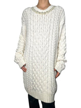 Sweater Largo Tejido Simone Rocha By H&