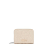 Monedero de piel beige TOUS Greta