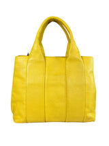 Bolso Cuero Amarillo